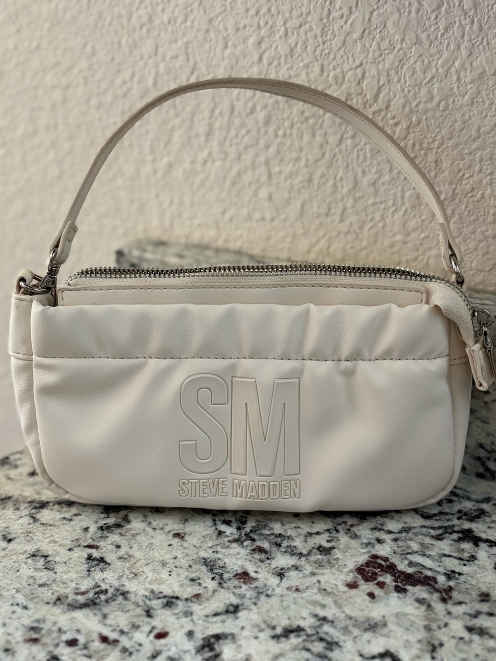 Steve Madden Light Cream Shoulder Bag